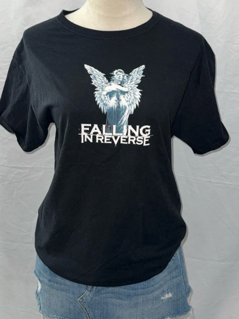 Falling In Reverse Black Graphic Tee - Women's Short Sleeve